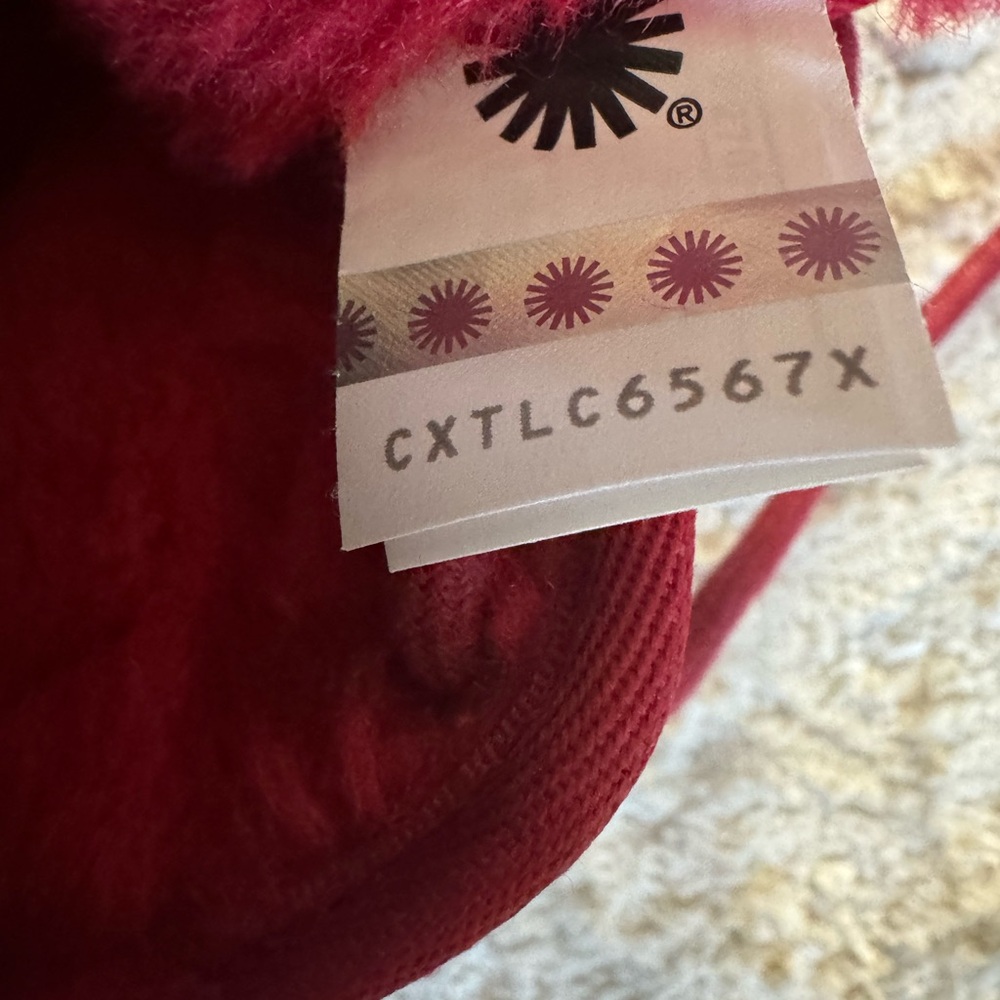 UGG size 8  Red Suede Boots - Picture 6 of 7